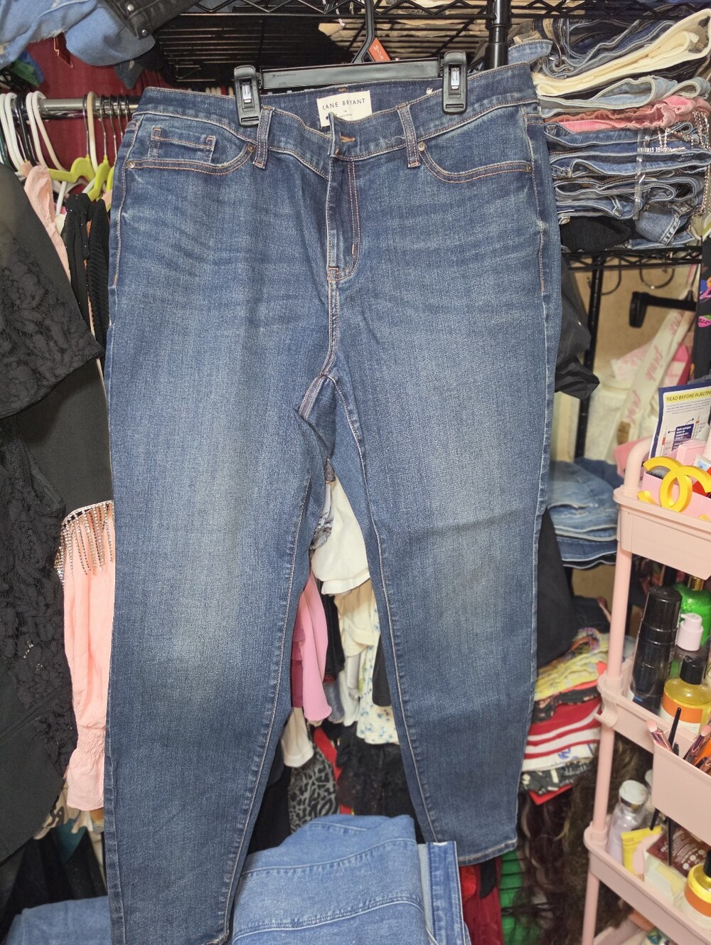 Like new Lane Bryant Skinny Jeans 14
